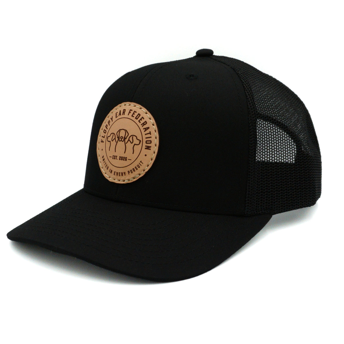 The Federation Seal Leather Patch Hat