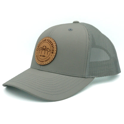 The Federation Seal Leather Patch Hat